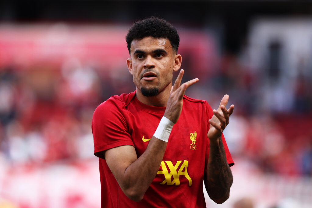 Luis Díaz, jugador de Liverpool / Getty Images