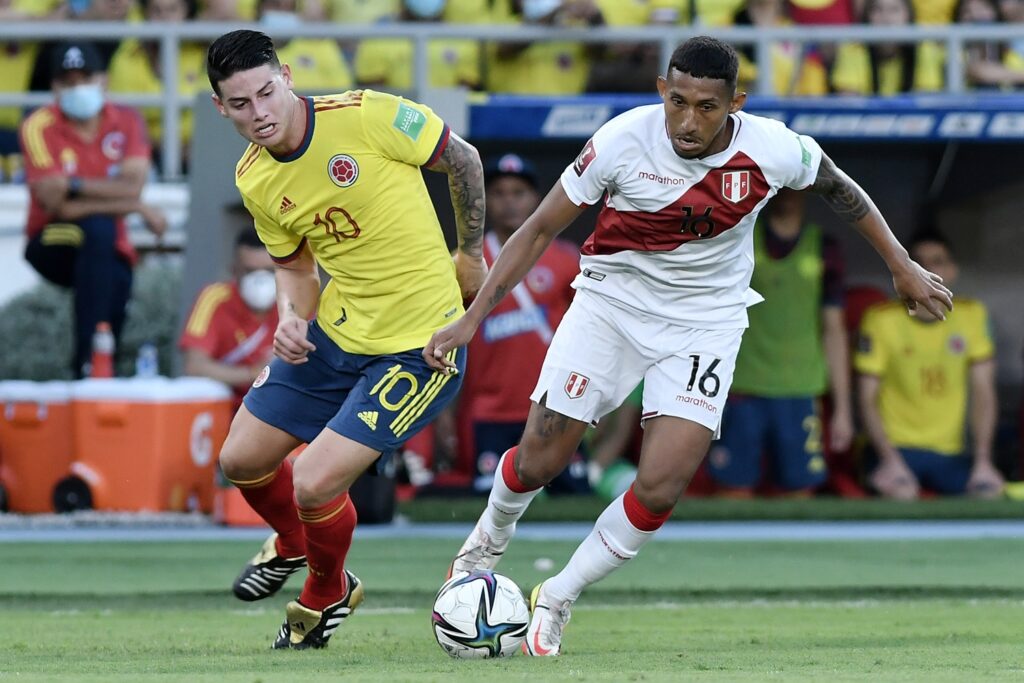 James Rodríguez vs. Perú / Getty