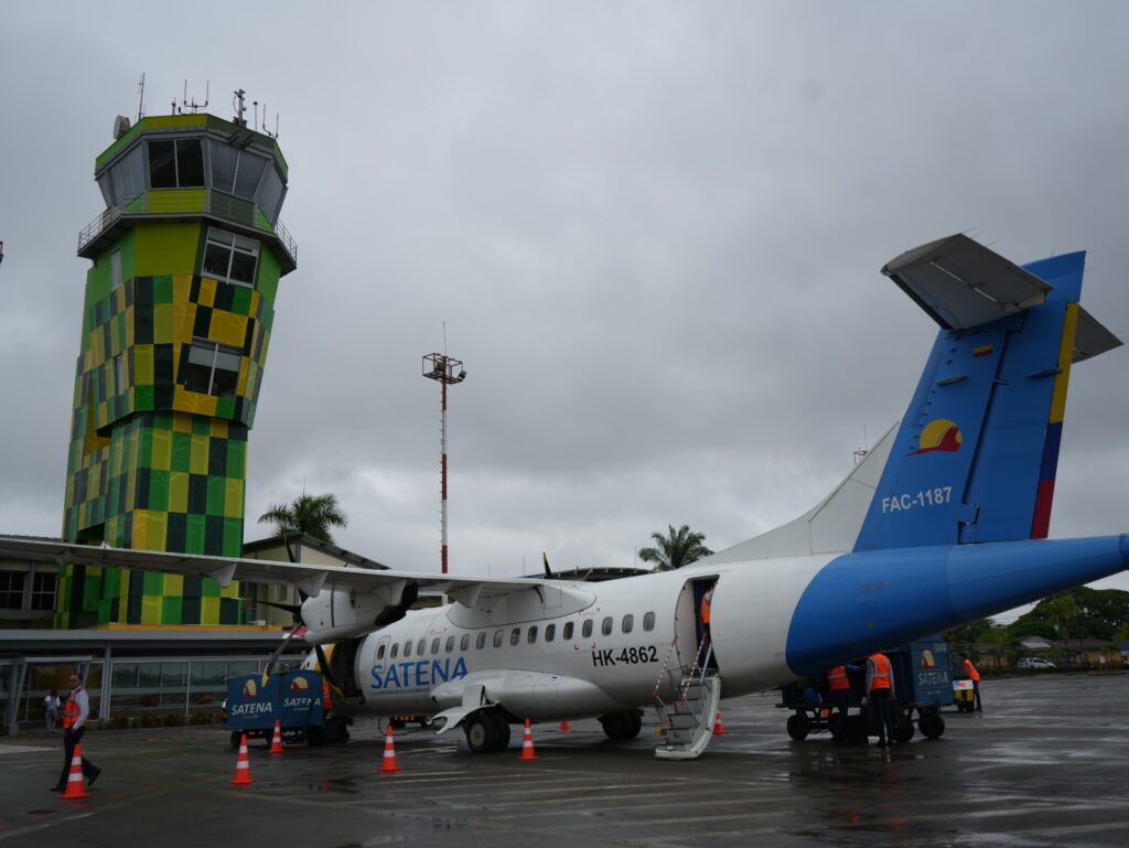 Avión de Satena / Foto cortesía