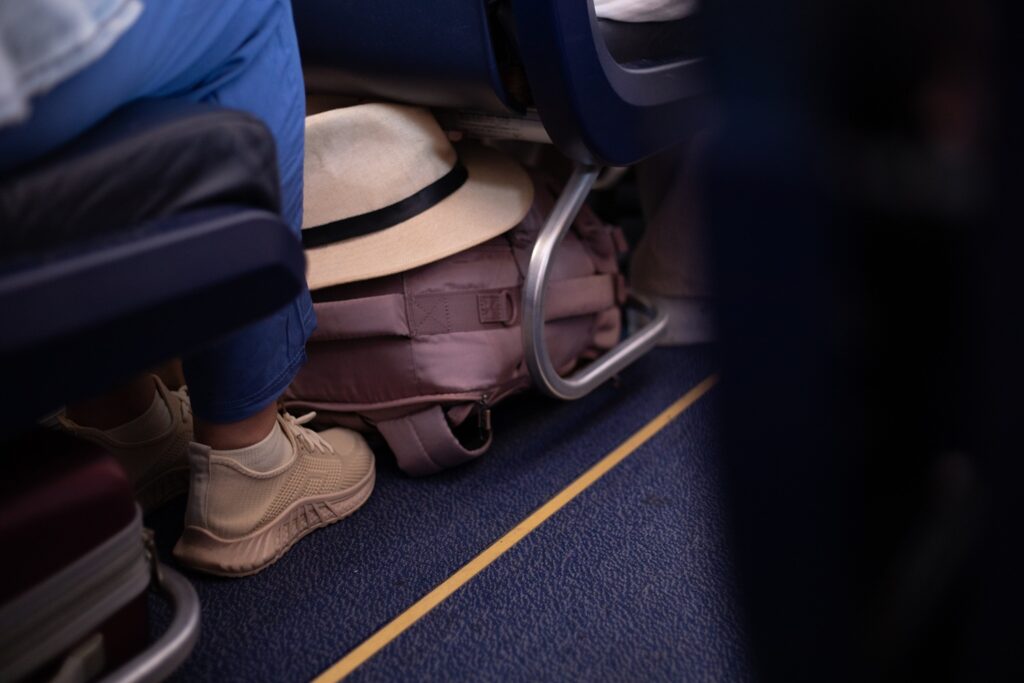 Interior de un avión / Getty