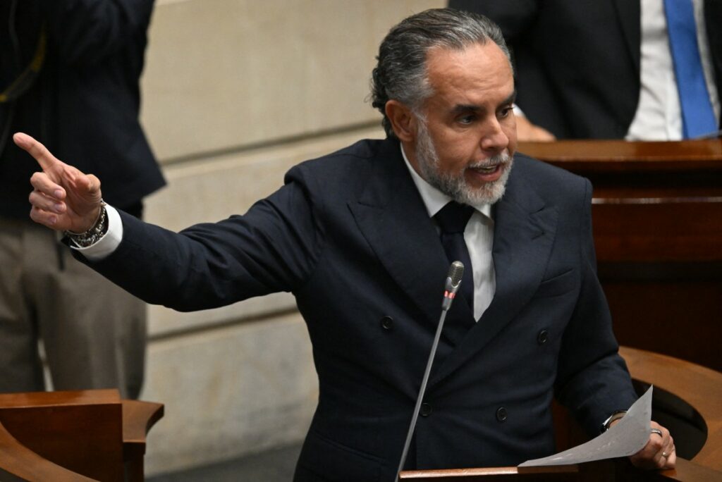 Armando Benedetti, en el Senado / AFP