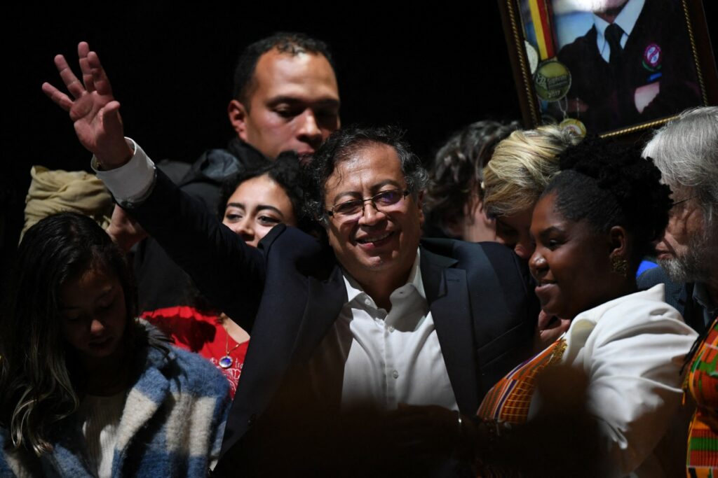 Evento de Gustavo Petro en el Movistar Arena / AFP