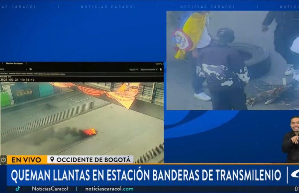 Protestas en Banderas / Noticias Caracol
