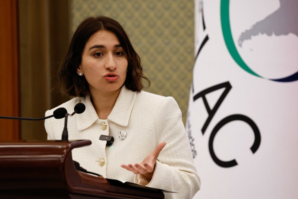 Laura Sarabia, Ministra de Relaciones Exteriores / AFP