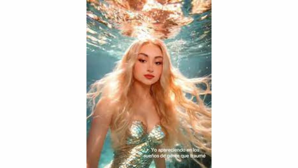 Sirena en TikTok / Captura de pantalla TikTok