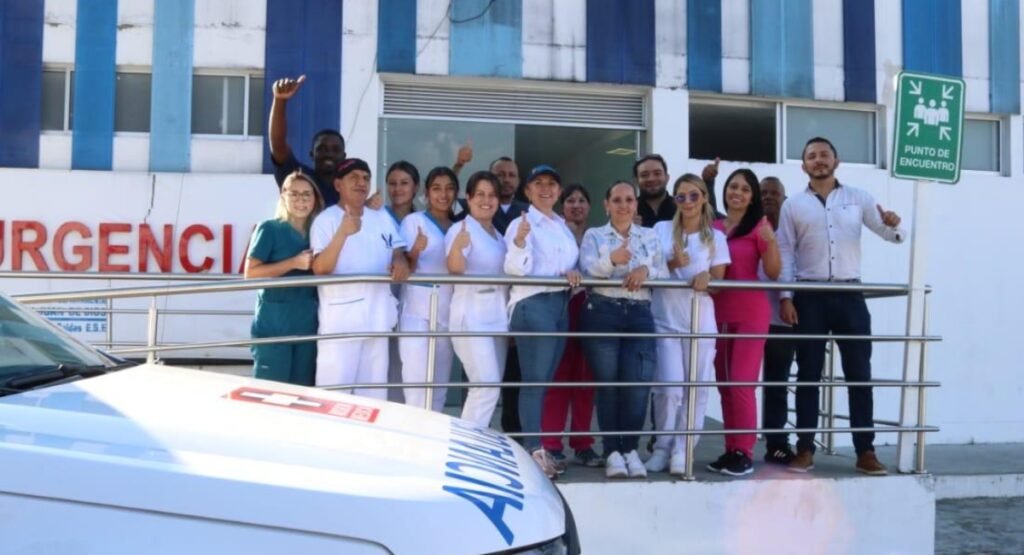 Hospital Departamental San Juan de Dios de Riosucio / X: @GoberCaldas
