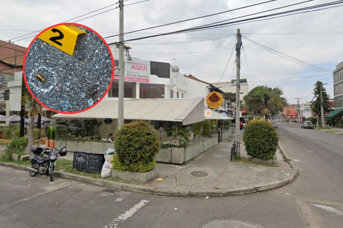 En este restaurante, cerca de Unicentro (Bogotá), se dio el asesinato de un hombre que sería hijo de un empresario