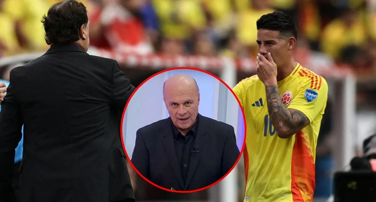 Carlos Antonio Vélez y James Rodríguez