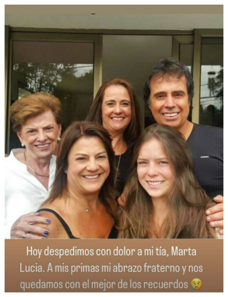 Familia de César Augusto Londoño / Instagram @cesaralo