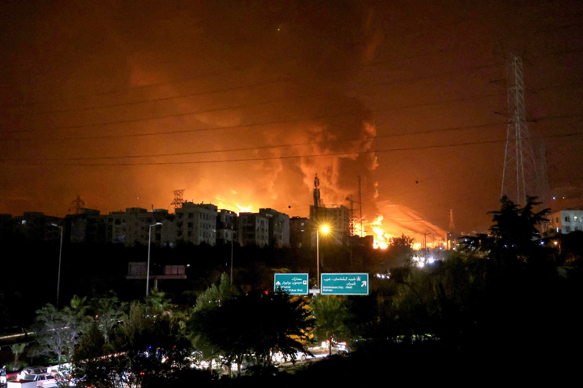 Ataques desde Irán contra Israel.
