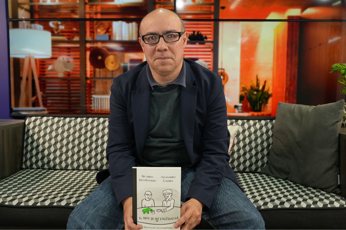 Ricardo Silva Romero en ‘Leer es bacano’: amistad, salud mental y su nuevo libro