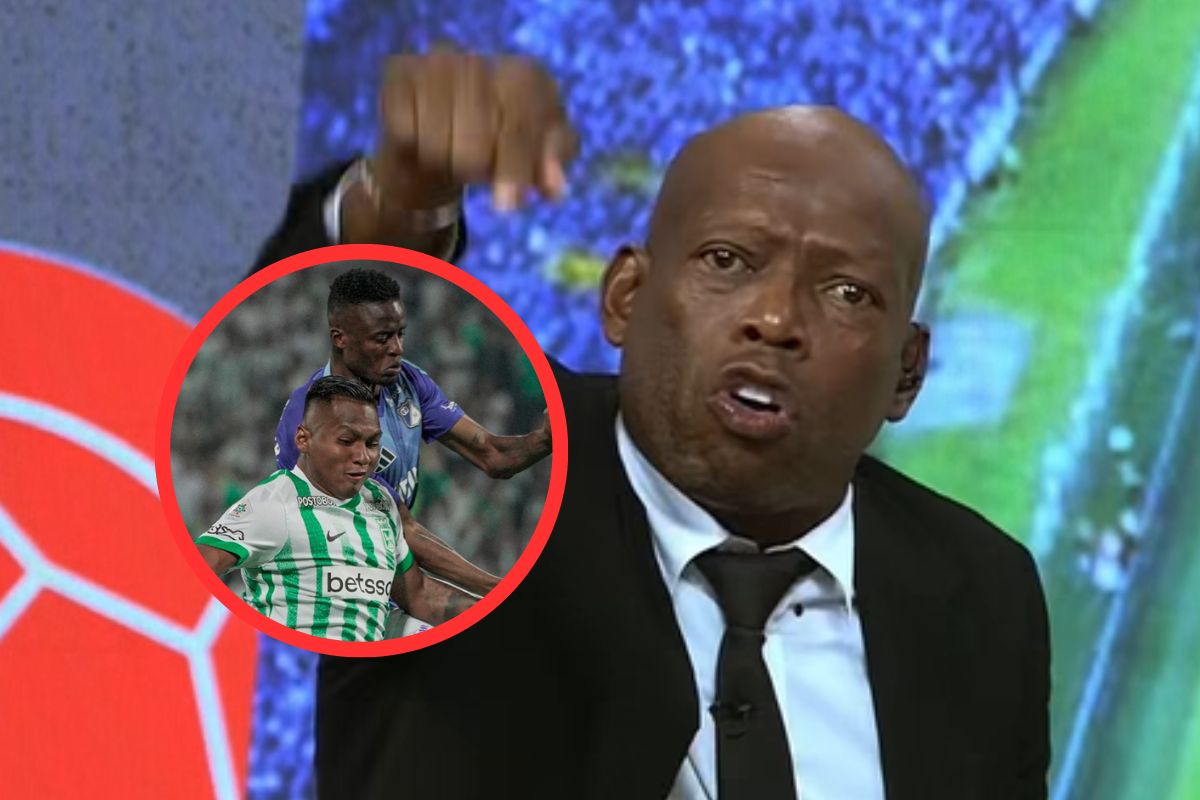 'Tino' Asprilla, furioso con Alfredo Morelos por la eliminación de Atlético Nacional a manos de Millonarios en la Liga BetPlay DImayor. 