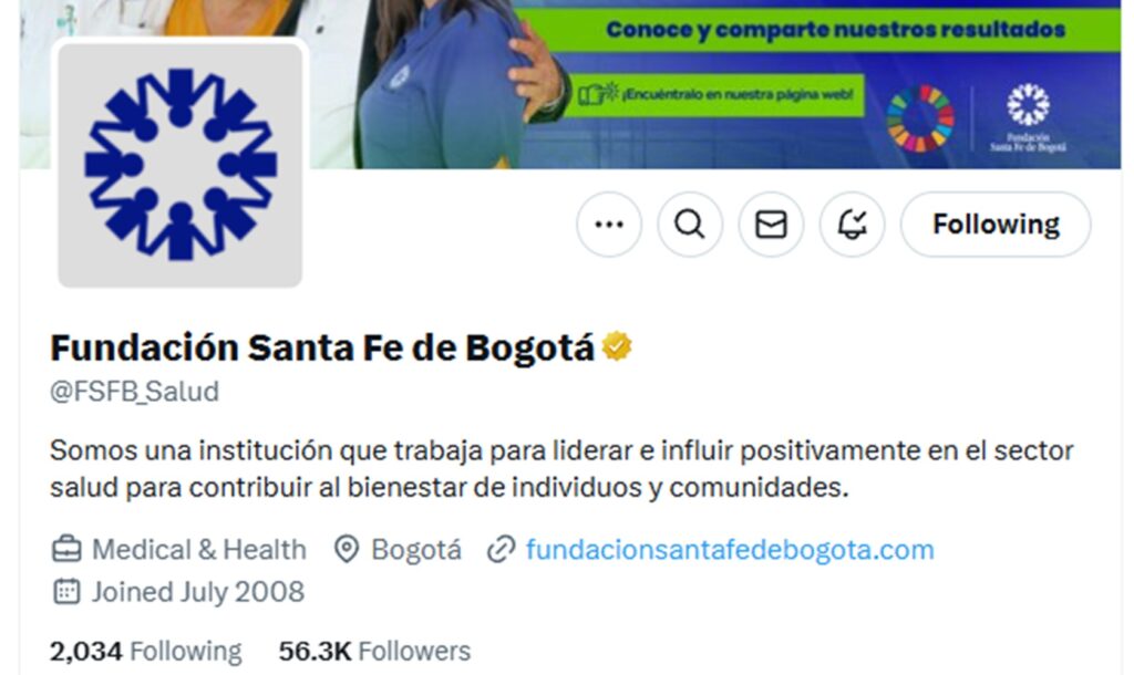 Perfil de la Fundación Santa Fe