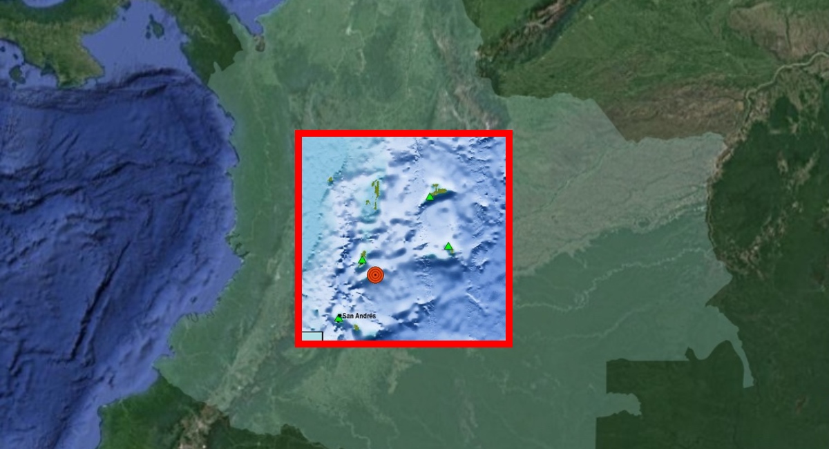 Temblor de magnitud 4.7 cerca de San Andrés este 18062025