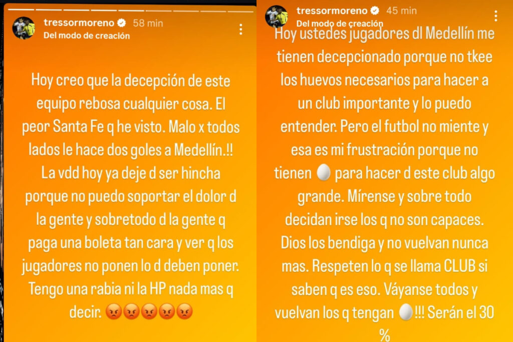 Instagram Tressor Moreno