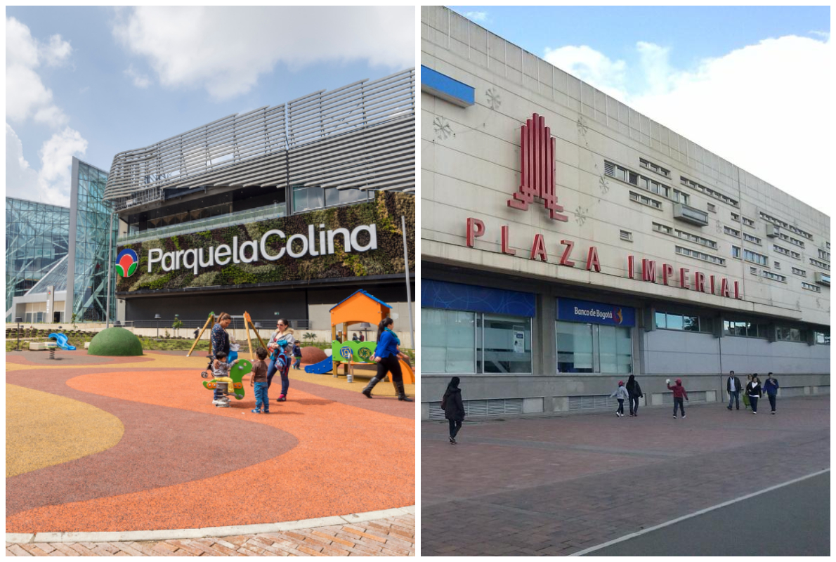 Centros comerciales Parque La Colina, Plaza Imperial y más están cambiando