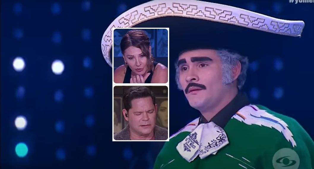 Foto de Víctor Serna, Amparo Grisales y Rey Ruiz, quién es Vicente Fernández de Yo me llamo 2025, de discordia de Amparo Grisales