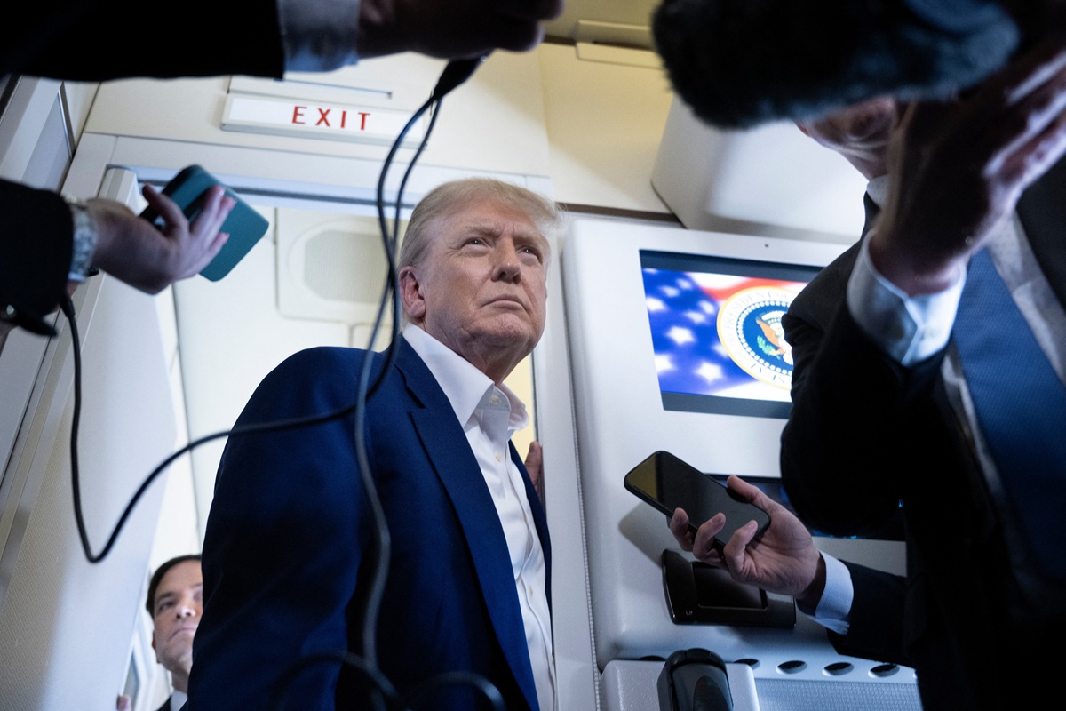 Donald Trump, presidente de EE. UU. 