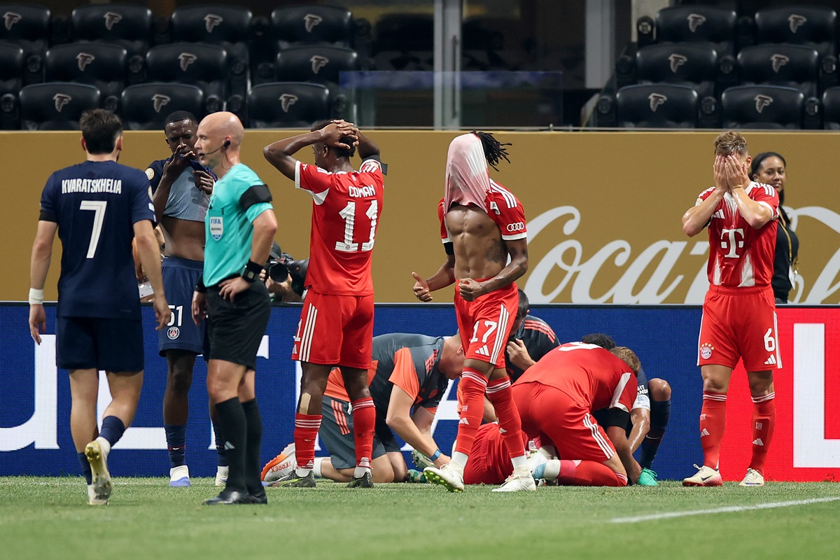 Video lesión en PSG vs. Bayern del Mundial de Clubes impactó a periodistas