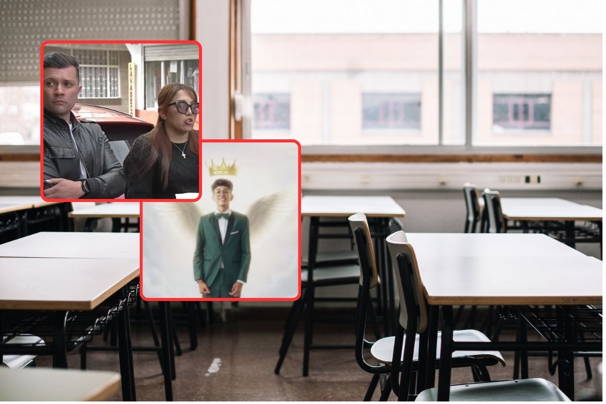 Juan Esteban Ochoa, niño de 14 que falleció en un colegio de Bogotá. Sus papás entregaron detalles
