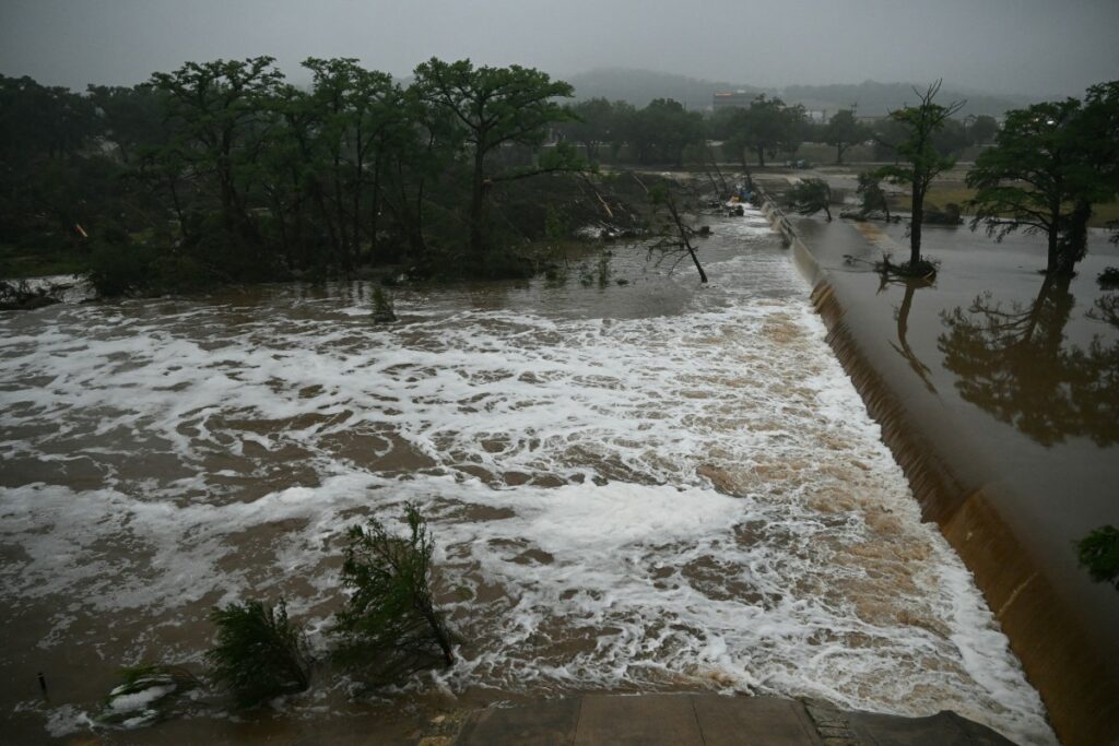 Desastre por inundaciones en Texas (AFP)