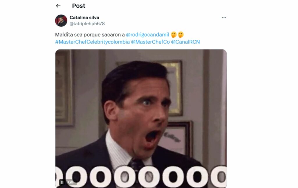 Críticas a 'Masterchef' por salida de Rodrigo Candamil.