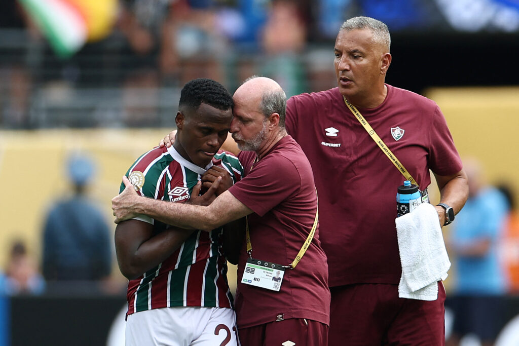 Jhon Arias, volante de Fluminense / AFP