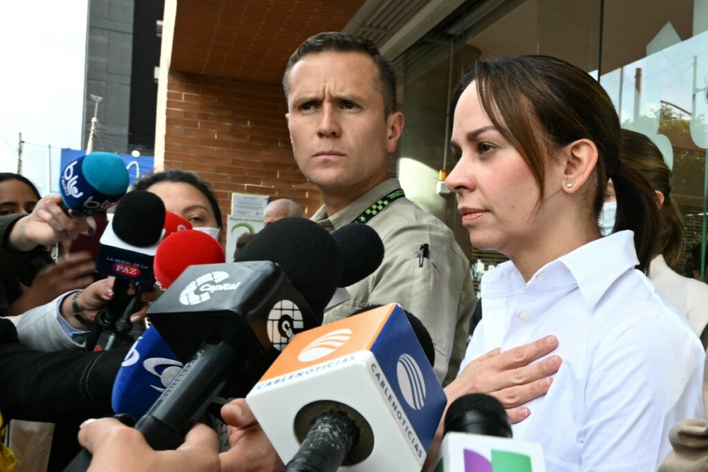 Claudia Tarazona, esposa de Miguel Uribe