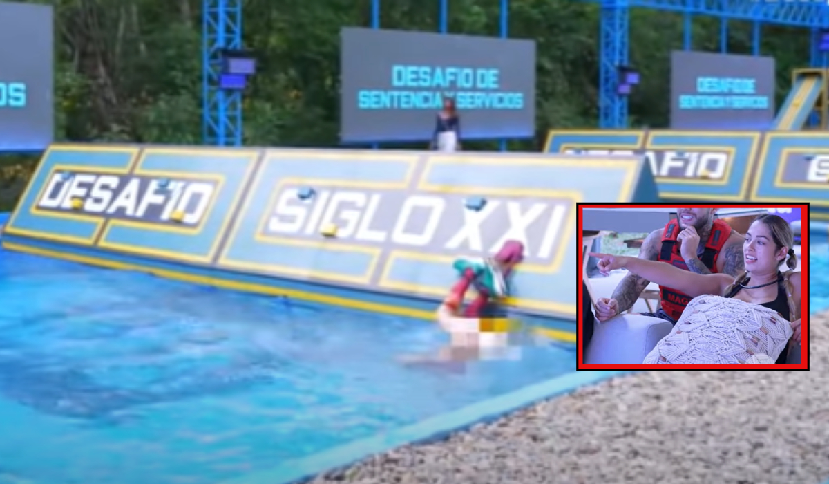 Andrey se quedó sin calzones en el 'Box' azul del 'Desafío' 