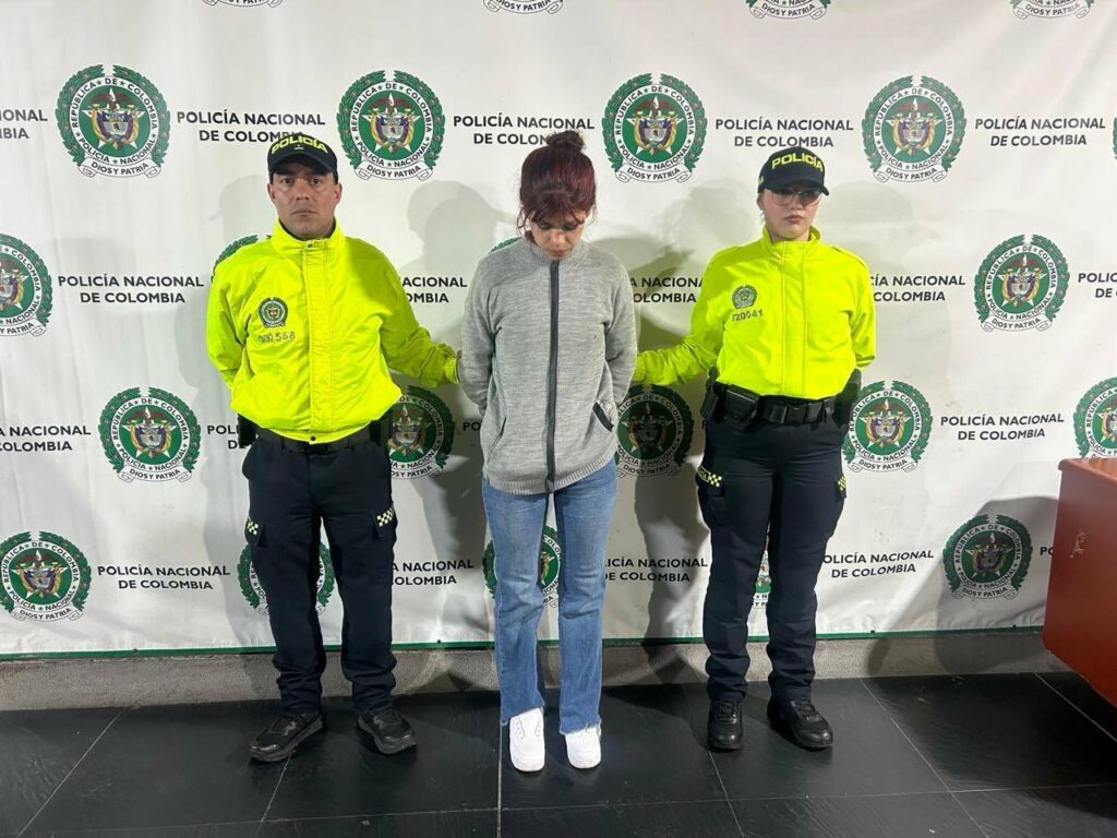 Captura de alias 'Gabriela' / Policía Nacional
