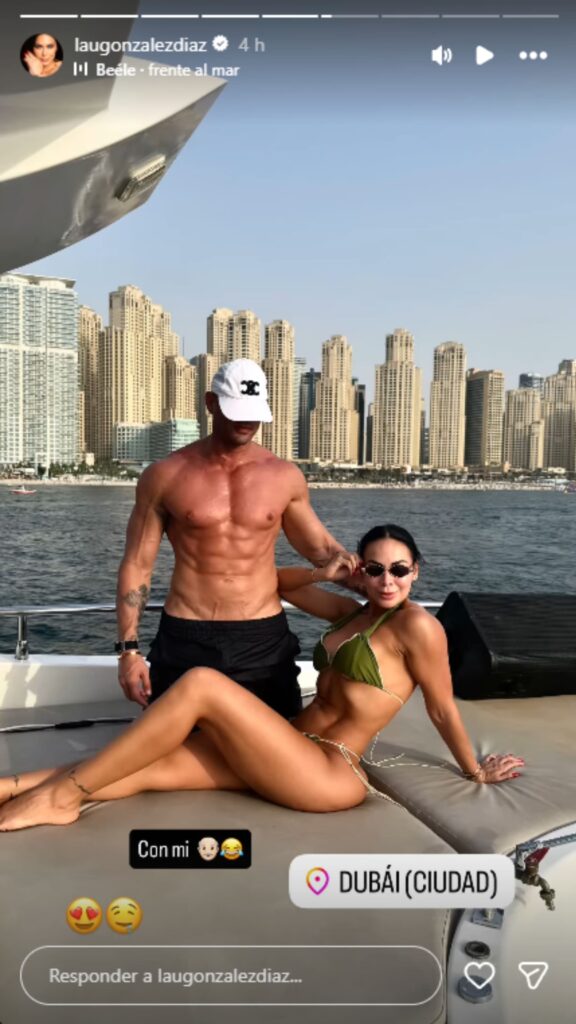 Foto del novio de Laura González. Instagram @lauragonzalezdiaz