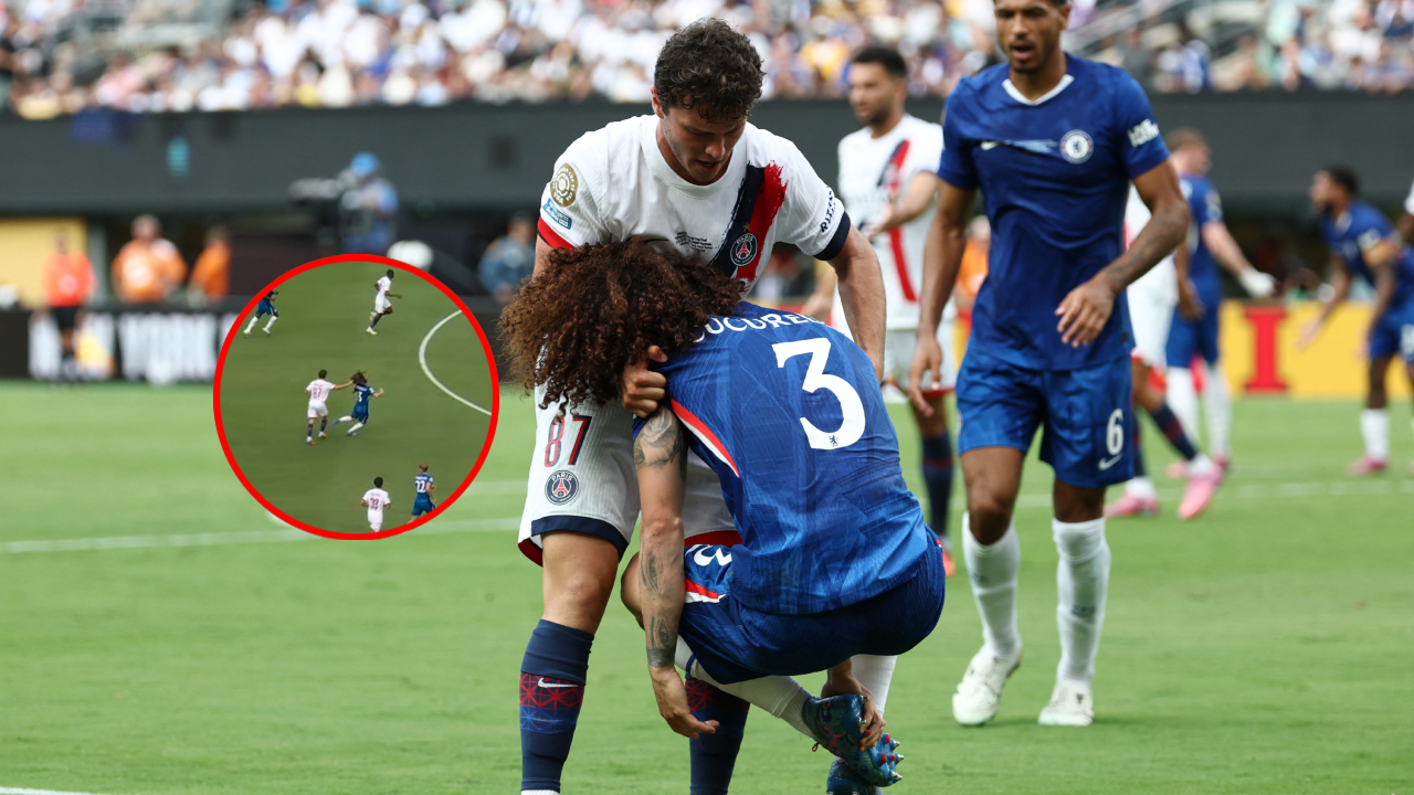 Mechoneada a Marc Cucurella en final de Mundial de Clubes terminó en expulsión