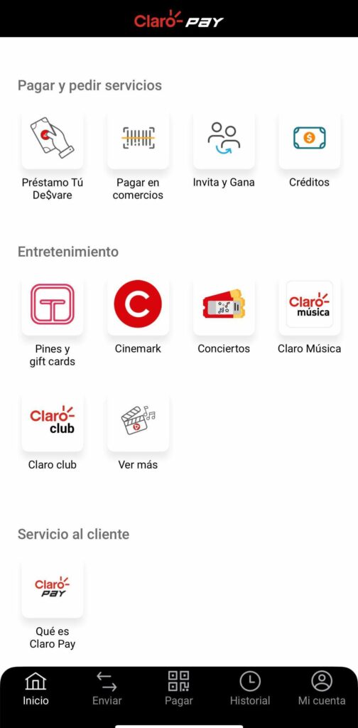 Cinemark en Claro Pay