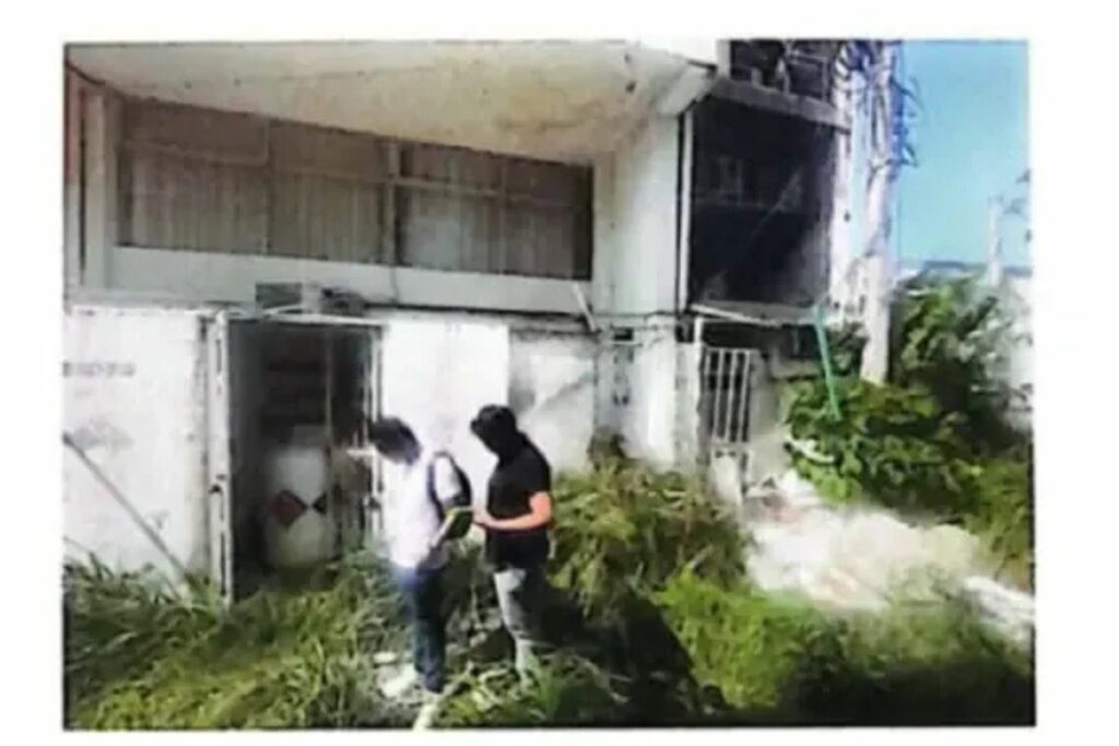 Cuartos donde están los tanques de gas del hotel de San Andrés donde murió familia / Provigas