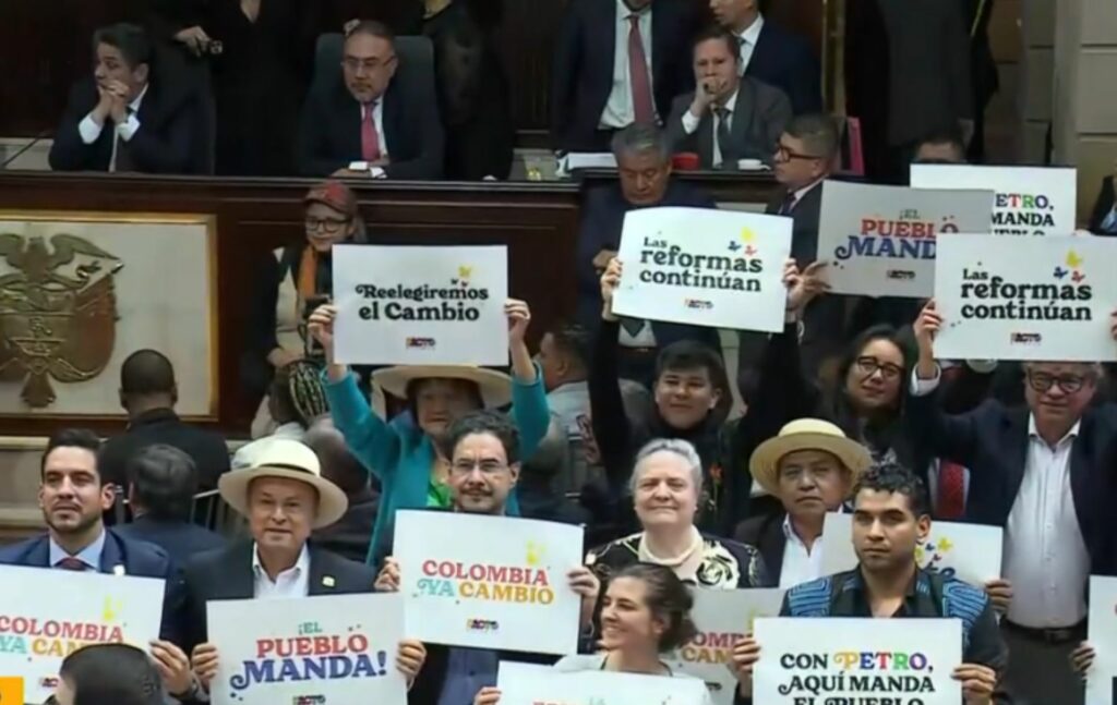 Congresistas del Pacto Histórico.