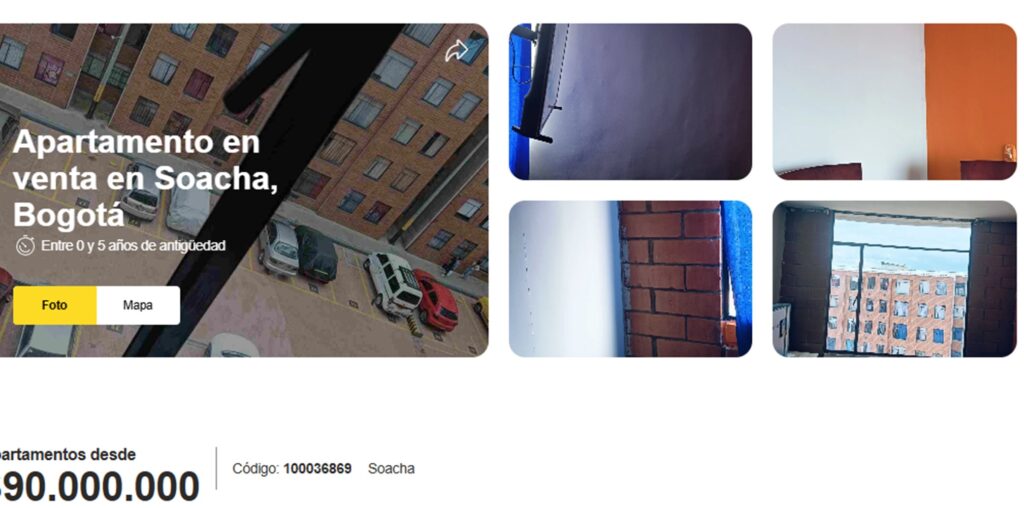 Apartamento en Soacha