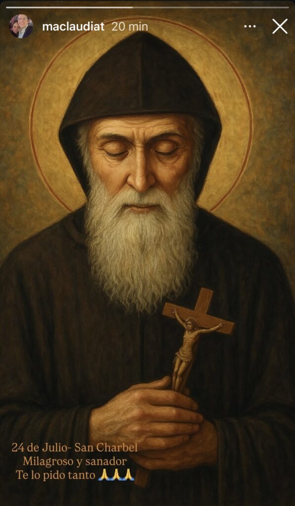 Imagen de San Charbel - (@maclaudiat) Instagram