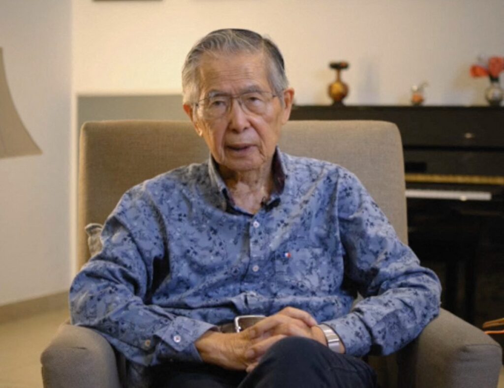 Alberto Fujimori, expresidente de Perú / AFP.