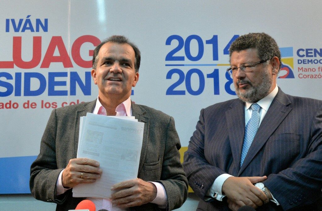 Jaime Granados defendió a Óscar Iván Zuluaga / AFP