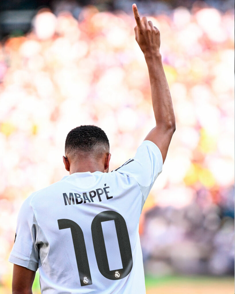 Mbappé, nuevo 10 del Real Madrid / Foto: Real Madrid CF