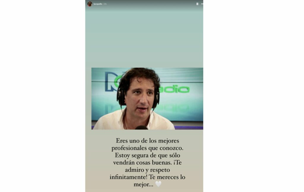 Mensaje de Andrea Silva Copello a su exmarido
