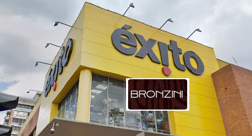 Foto de Éxito y Bronzini, en nota de dónde fabrican Bronzini, Arkitect y People, marcas de Éxito famosas en Colombia