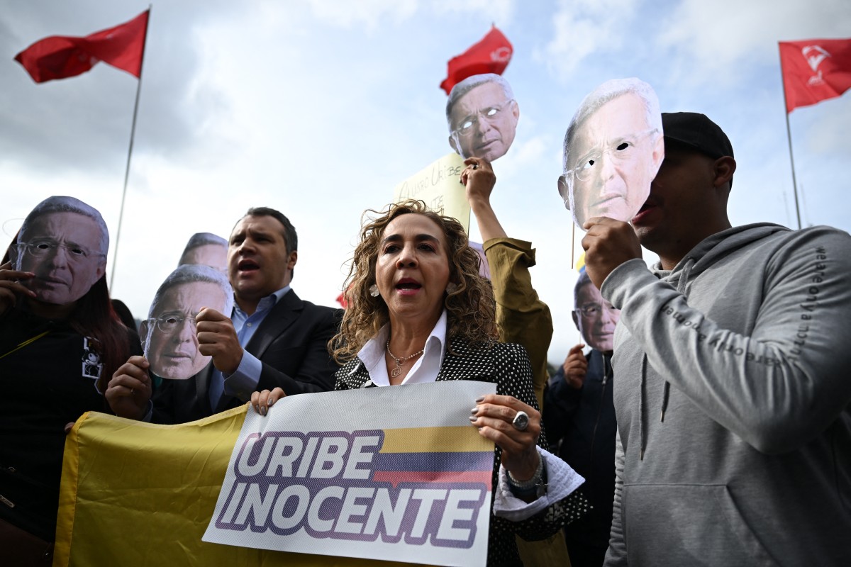 Anuncian primeras marchas para protestar por condena contra Álvaro Uribe