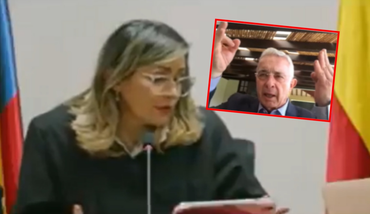 Video de Álvaro Uribe enfrenta a Sandra Heredia durante lectura de sentencia