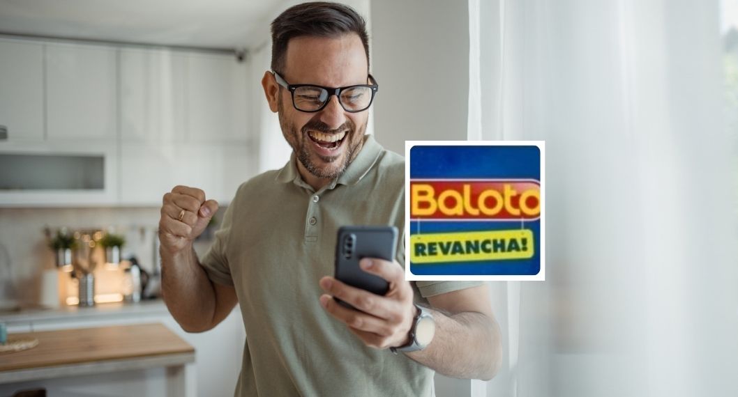 Foto de ganador y Baloto, en nota de que cayó Baloto Revancha por $ 2.400 millones en Colombia y cuánto gana en realidad