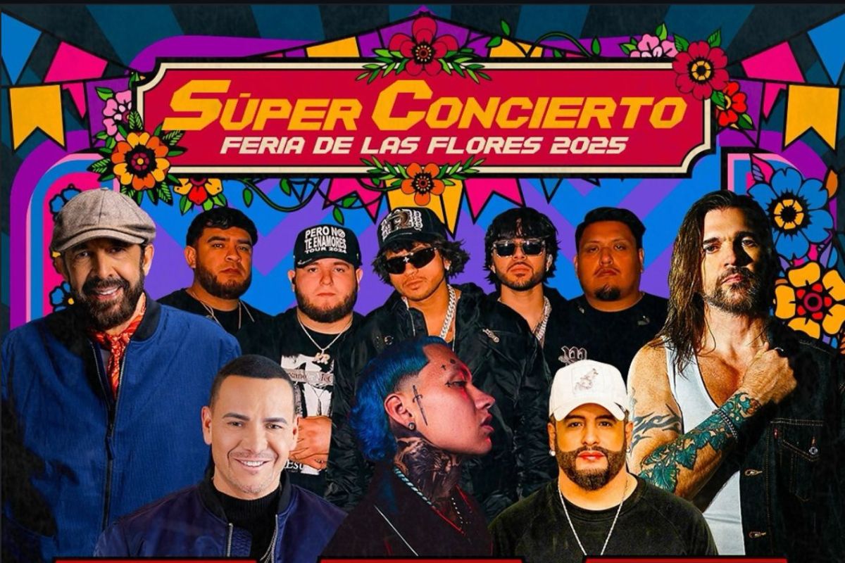 Feria de Flores Súper Concierto 2025 / Cortesía