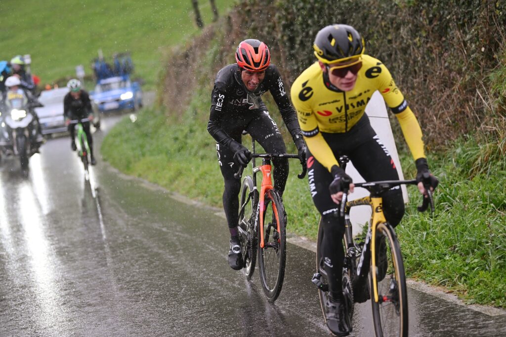 Egan Bernal y Jonas Vingegaard / Getty