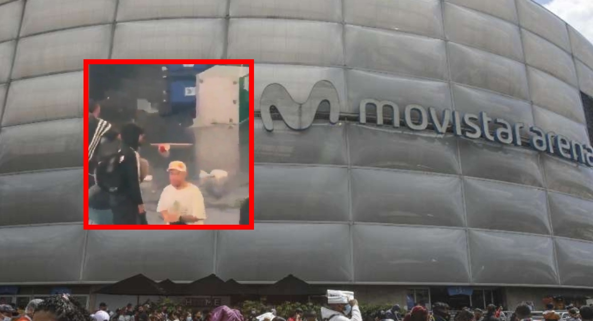 Video muestra elementos peligrosos en desmanes dentro de Movistar Arena que deja