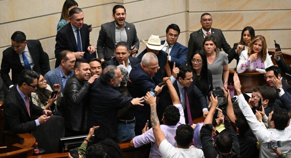 Senado de Colombia / AFP