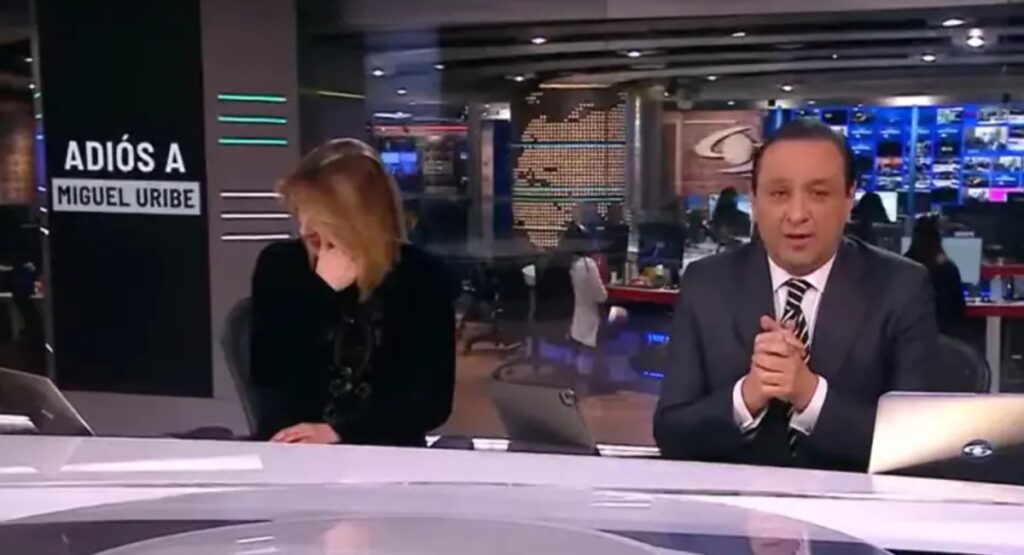 María Lucía Fernández y Luis Alfredo Vargas / Captura de pantalla de Noticias Caracol 